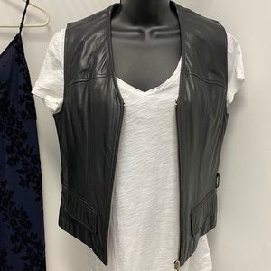 Vintage Studio Siena Woman’s Small Leather Vest